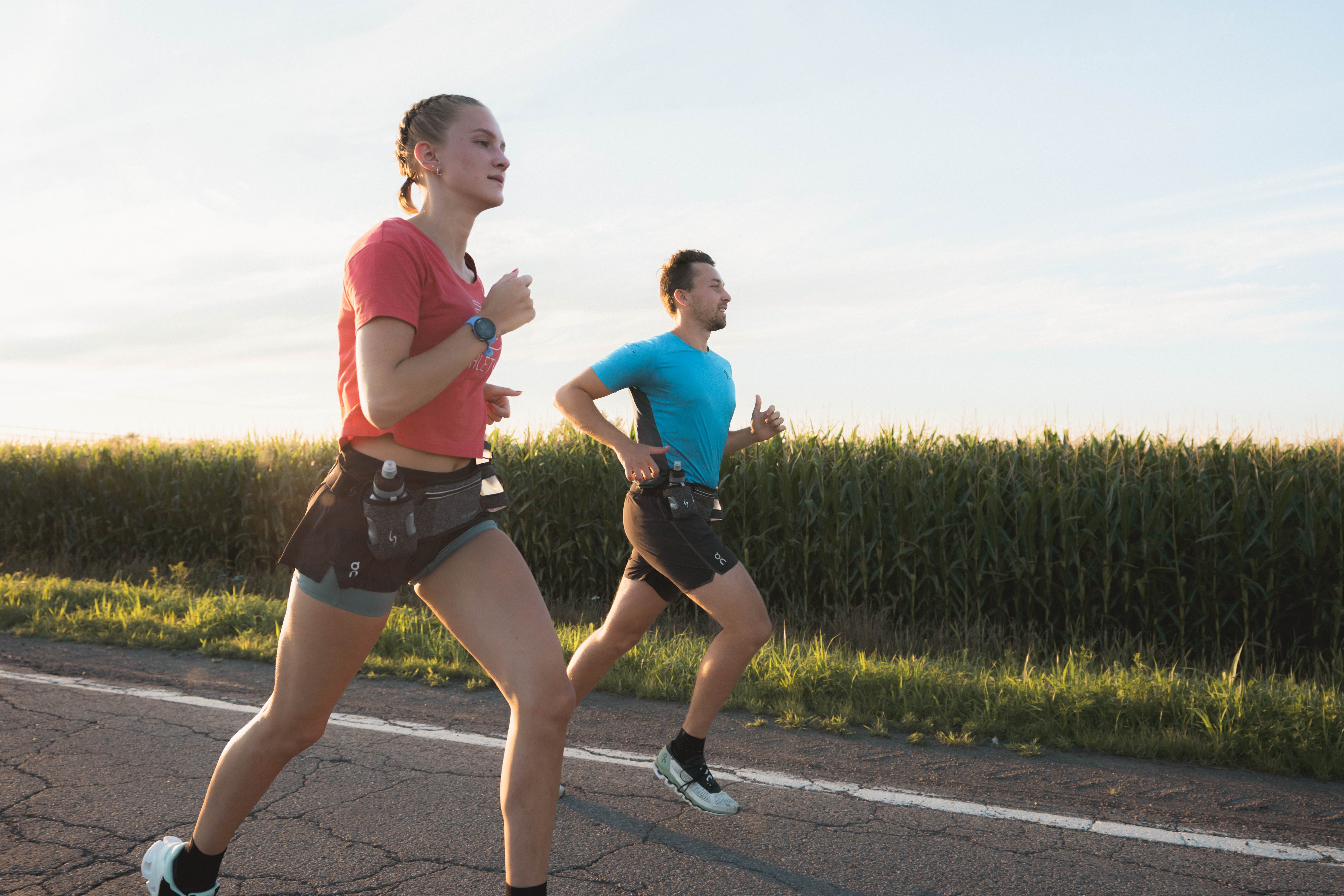 A world premiere – Running accessories made from 100% recycled polyester