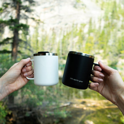 Tasse de voyage isotherme en acier inoxydable - 380 ml