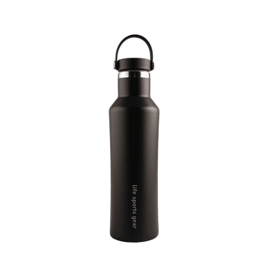 Bouteille isotherme en acier inoxydable avec poignée de transport - 530ml