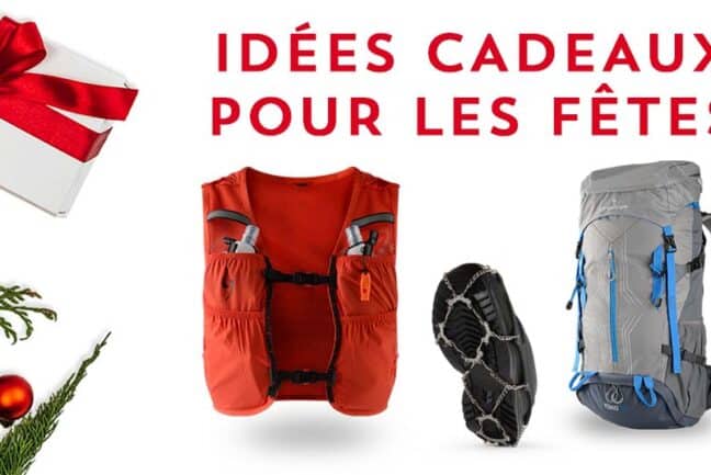 Idées cadeaux pour les fêtes | Sac de randonnée, veste d'hydratation, crampon